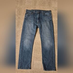 Levi's Men's Straight Leg Indigo Blue Jeans